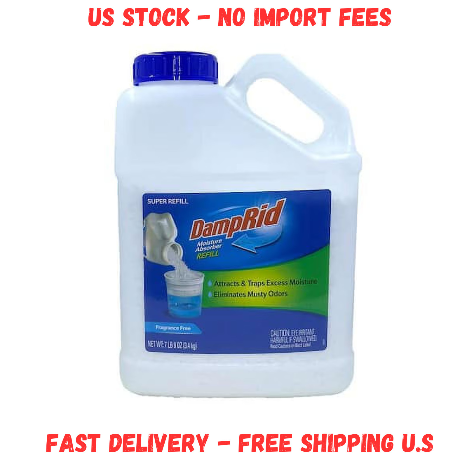 7.5 lbs. Fragrance Free Moisture Absorber Super Refill