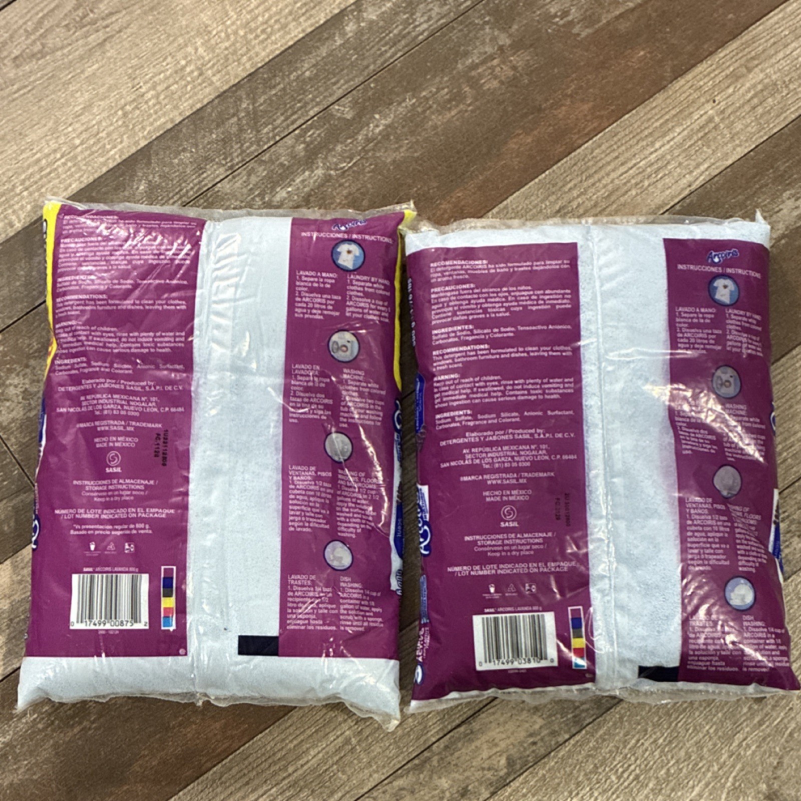 Arcoiris Multiusos Biodegradable Powder Lavender 900g 800g 2 Pack