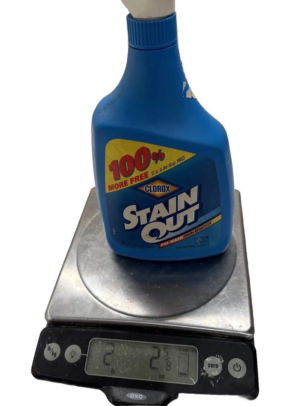 Clorox Stain Out Bleach Free Laundry Stain Remover Discontinued Value Sz 32 Oz.
