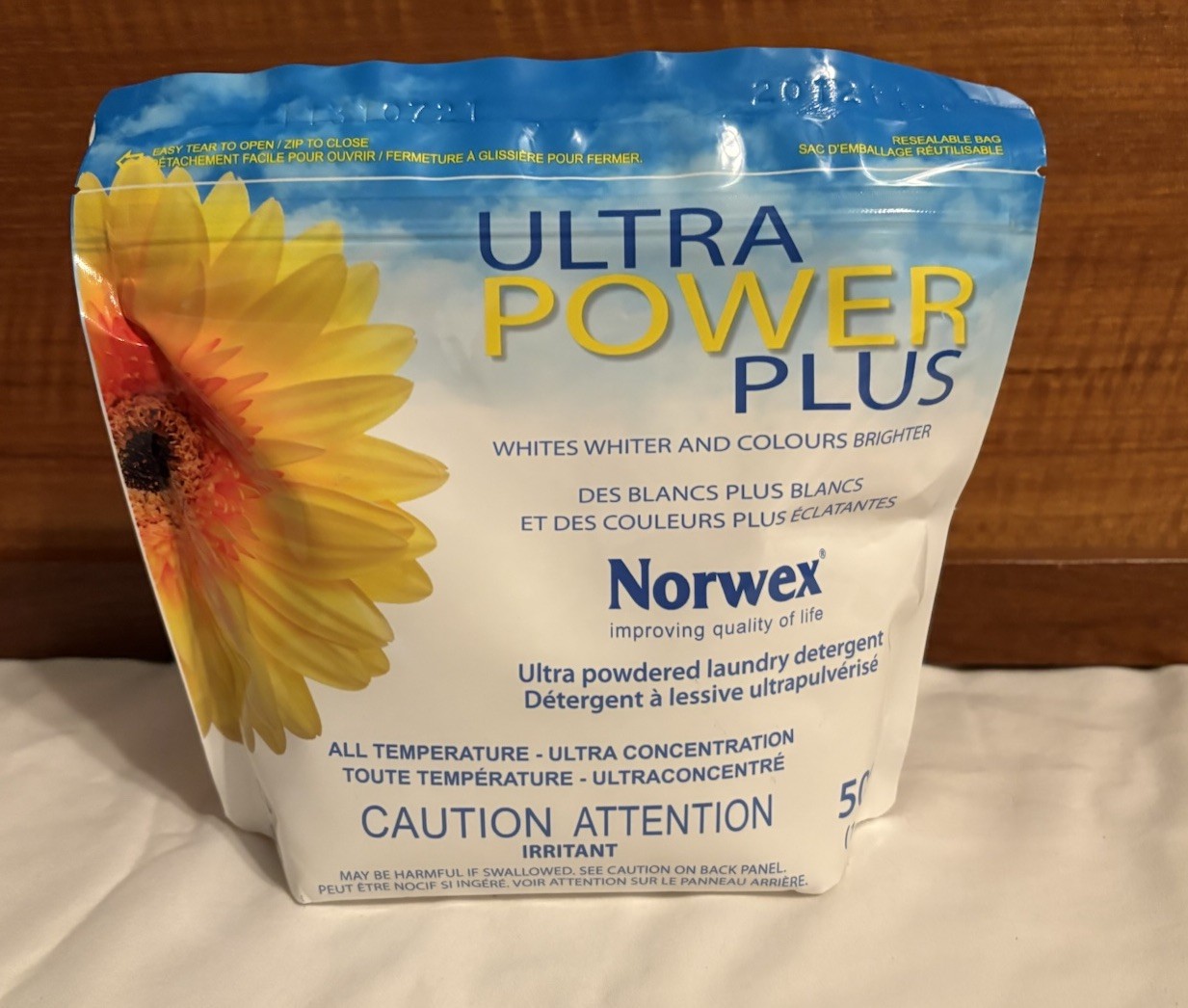 New Norwex Ultra Power Plus Laundry Detergent Powder 1.10 lb