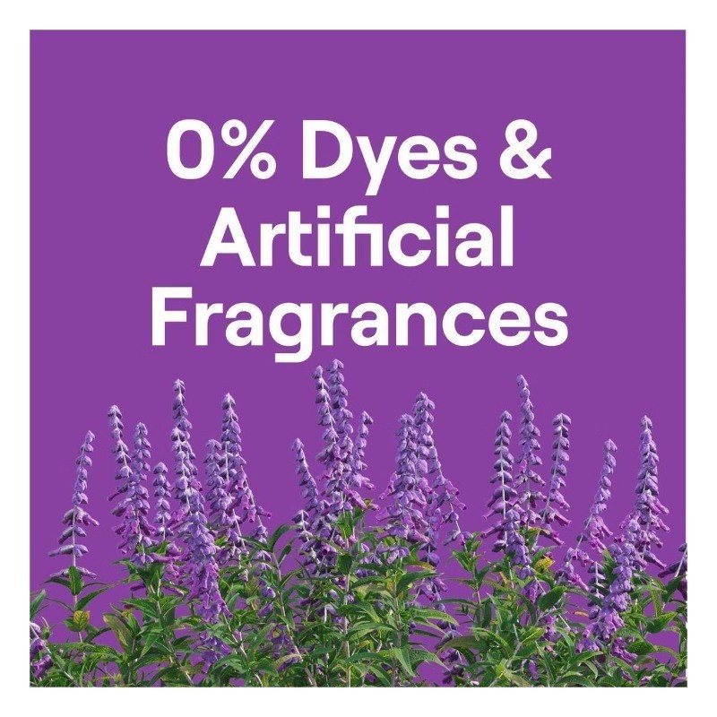 Fresh Lavender Laundry Detergent 90oz: Dye & Phosphate-Free, HE