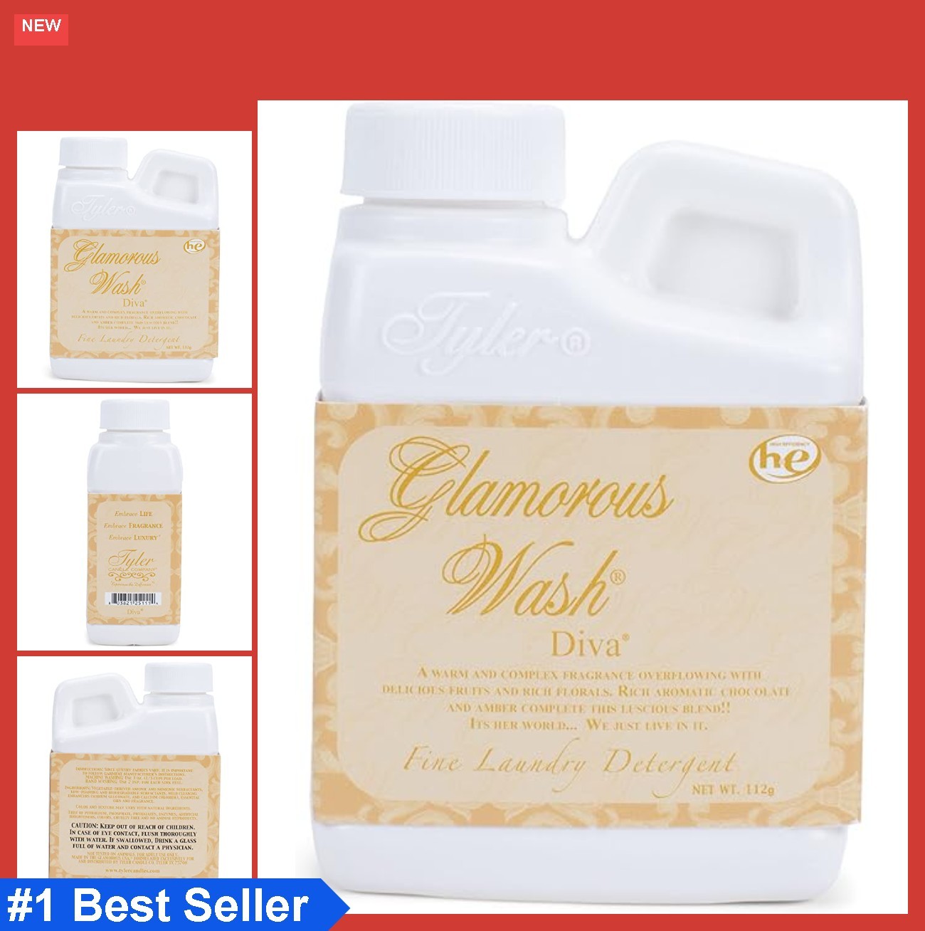 Diva® Glamorous Wash Laundry Detergent – Luxurious Scent for Your Clothes