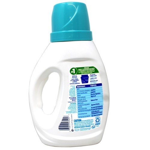 All Free Clear Odor Relief Liquid Laundry Detergent 30 oz 3 Pack