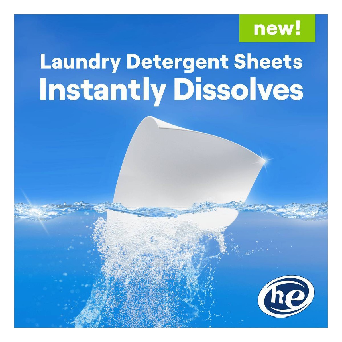 Laundry Detergent Sheets – Free & Clear – 32ct: Dye-Free, Fragrance-Free
