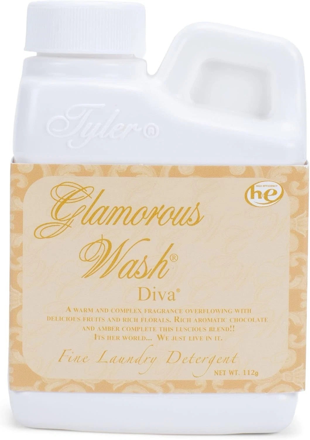 Tyler Candle Company Glamorous Wash Laundry Detergent, Diva,