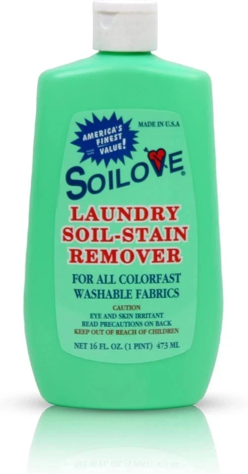 Soilove Laundry Soil-Stain Remover Bundle of Six 16 oz bottles. Great for colors