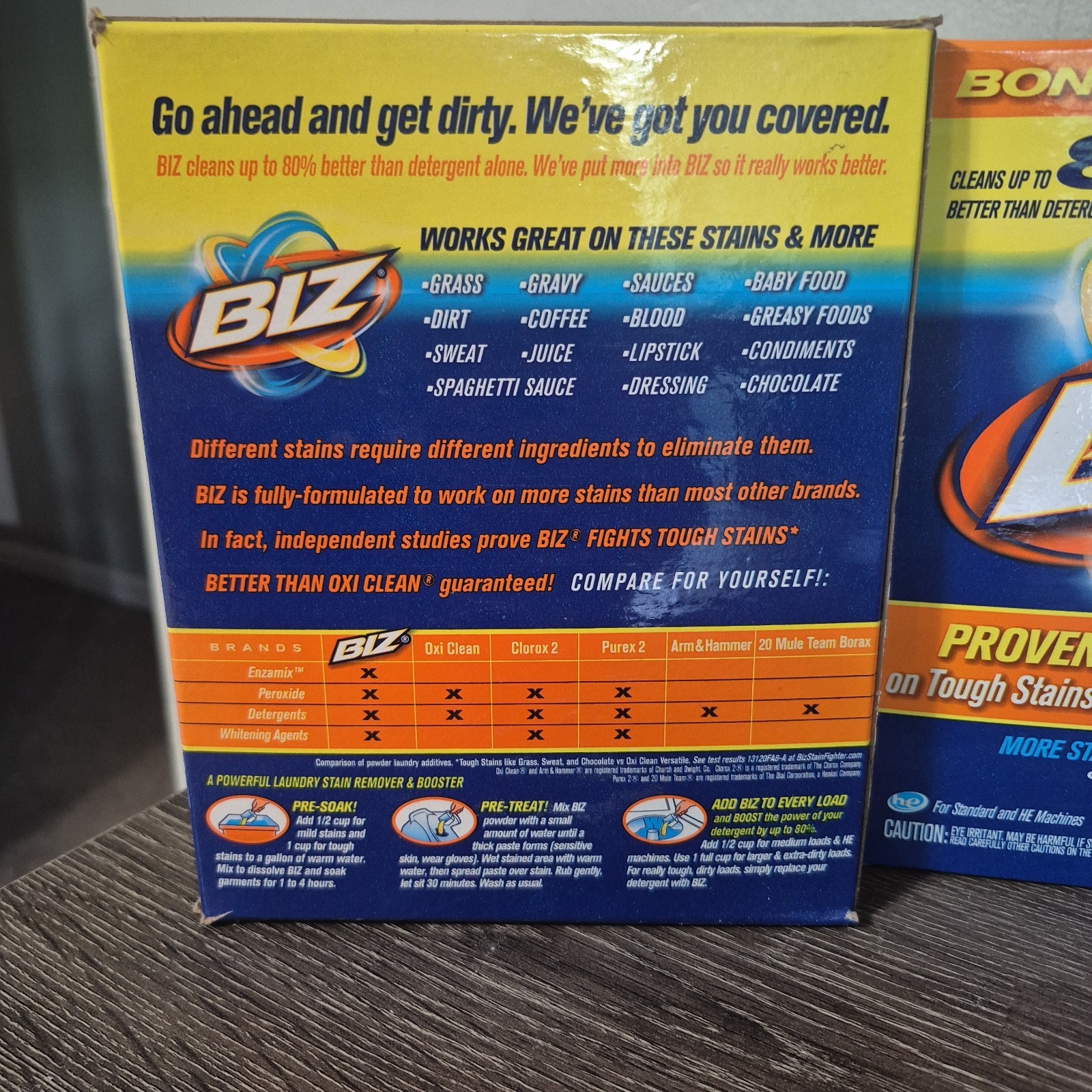 BIZ 37.5 oz Powder Laundry Detergent
