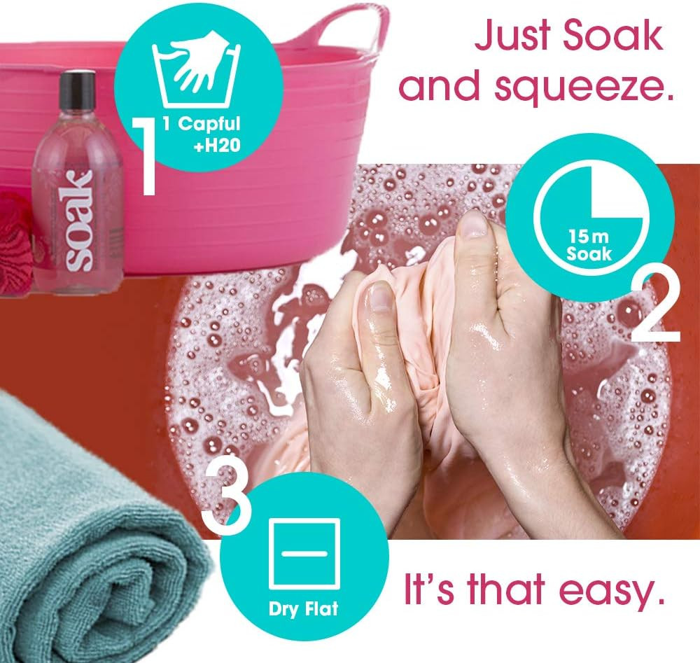 Soak Wash – Scentless 12 Oz Laundry Detergent