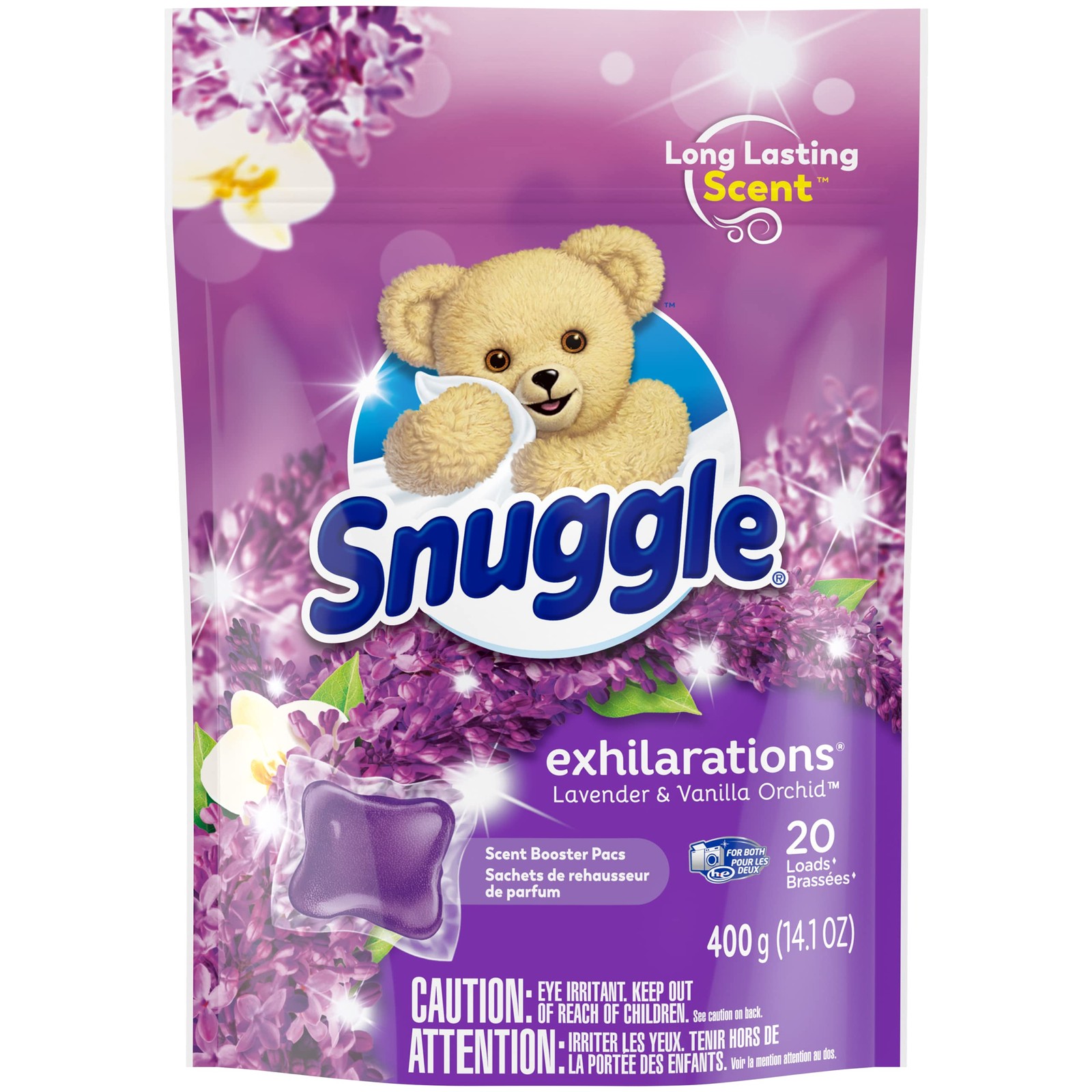Snuggle Exhilarations in Wash Laundry Scent Booster 20 Count (Pack of 1)
