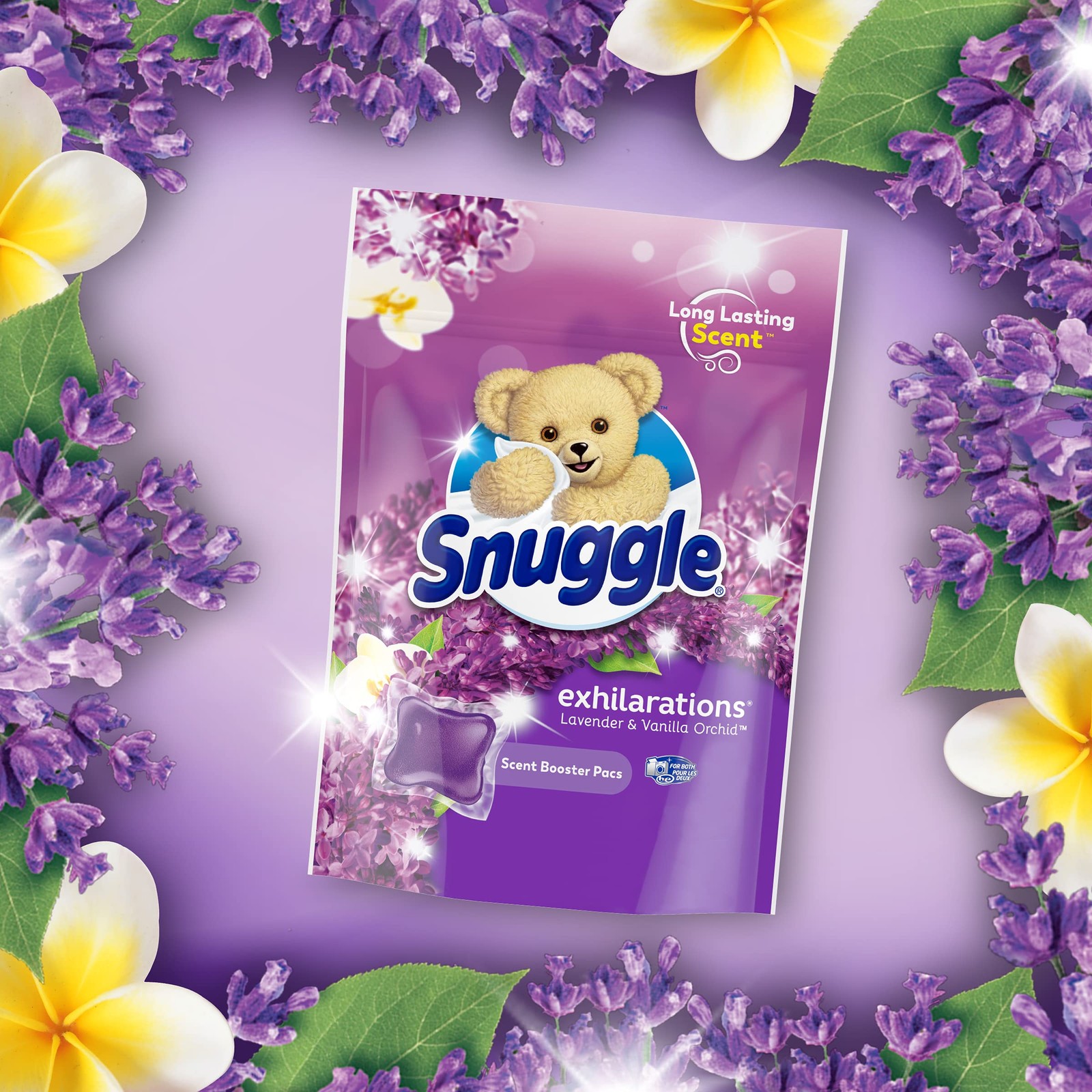 Snuggle Exhilarations in Wash Laundry Scent Booster 20 Count (Pack of 1)