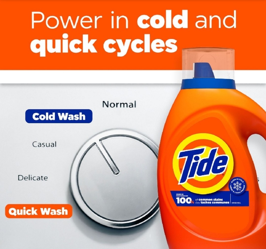 Tide Original Scent Liquid Soap Laundry Detergent Washing 74 Loads