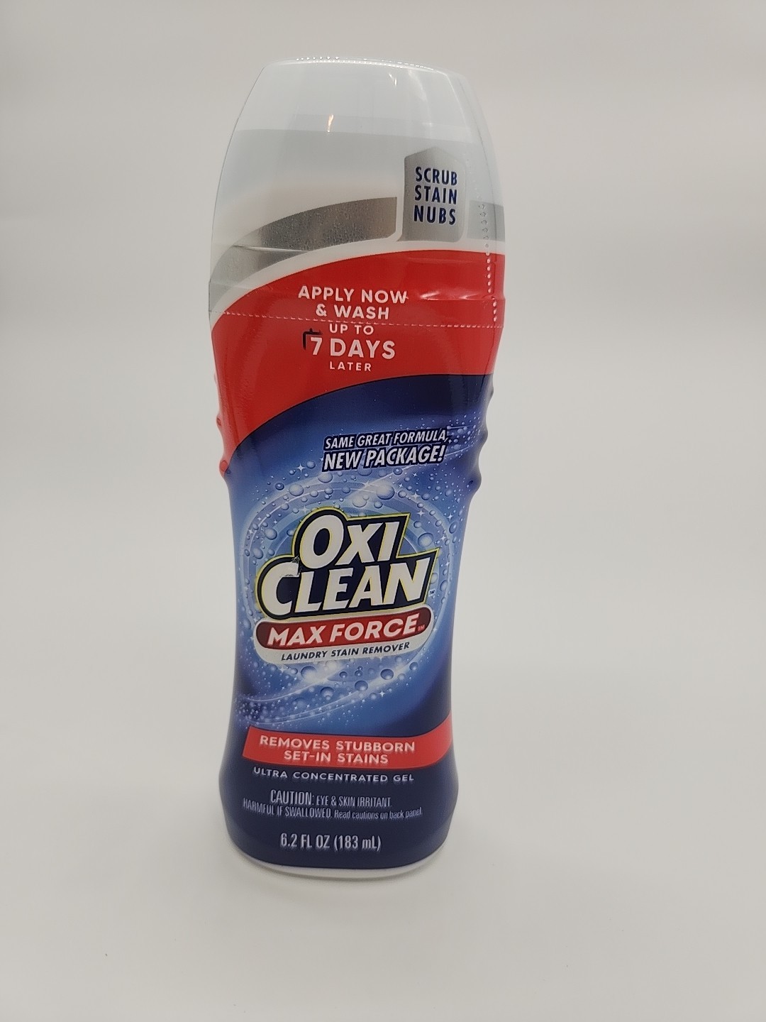 OxiClean Max Force Laundry Stain Remover Gel Stick 6.2 oz Powerful Spot Treat…