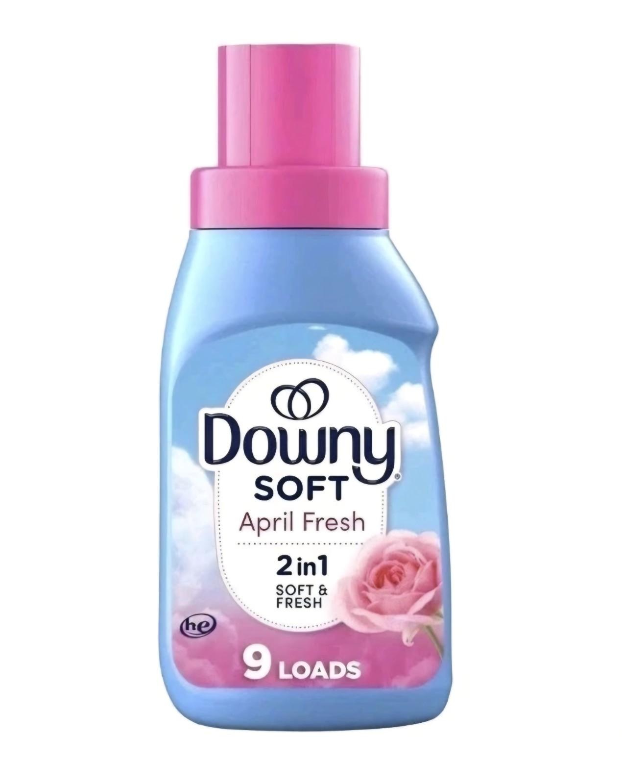 🩷 DOWNY SOFT (2-PACK) 8 Fl. Oz. 🌸🫧 ●APRIL FRESH● 🫧🌸 2-In-1 Fabric Softner.