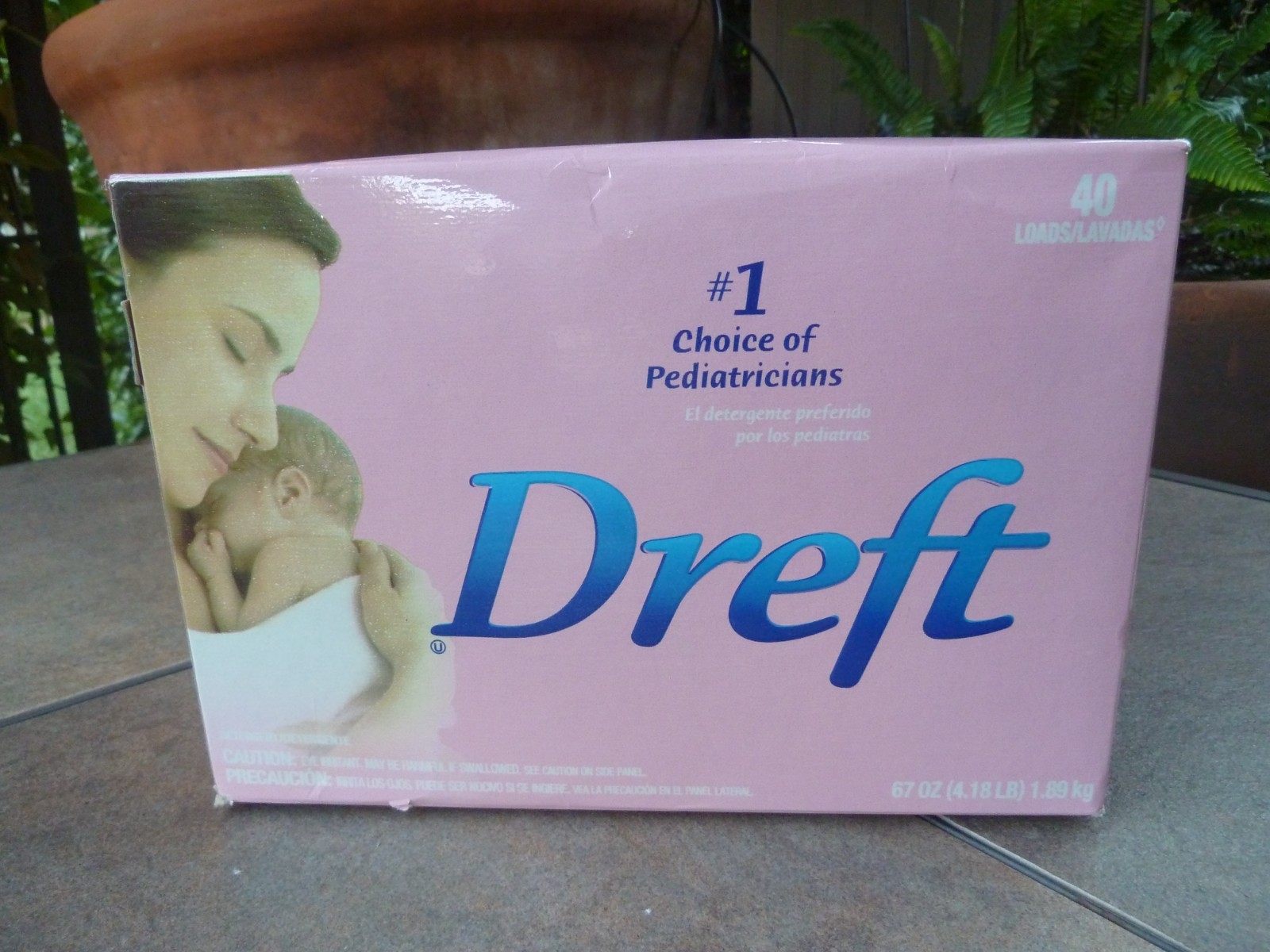 Rare NOS New 40 Loads DREFT Baby Laundry Detergent POWDER Discontinued 67 oz