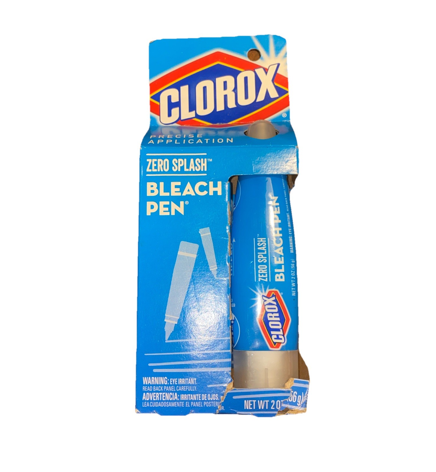 1 Clorox Bleach Pen Sealed 2018 Dual Tip Zero Splash PreTreat Stain Gel 2oz