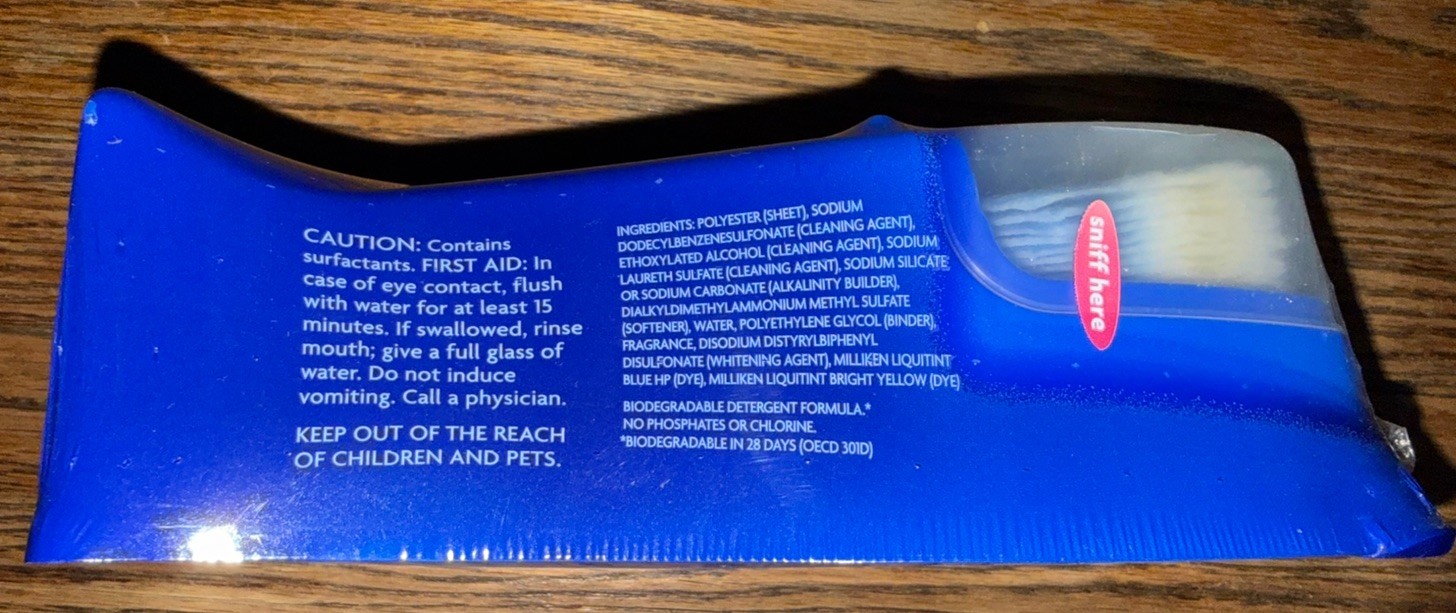 Purex Complete 3-in-1 Laundry Sheets in Dispenser Spring Oasis Scent ~ NOS