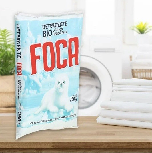 FOCA 🇲🇽 Powder Laundry Detergent, 250g, 5 Pack