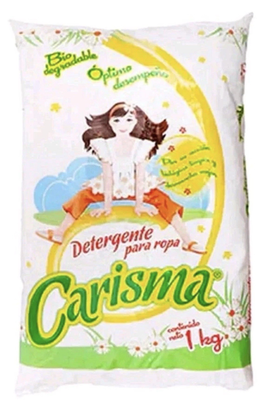 CARISMA LAUNDRY DETERGENT ( DETERGENTE POLVO ) 2 BAGS OF 1 KILO EACH