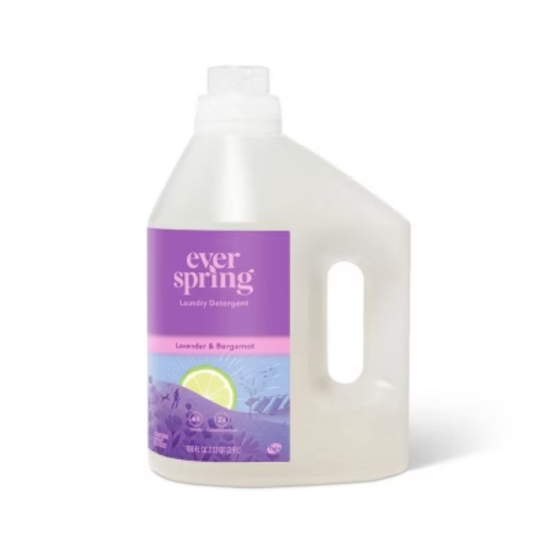 Lavender & Bergamot Concentrated Liquid Laundry Detergent 64 Loads – 100 fl oz