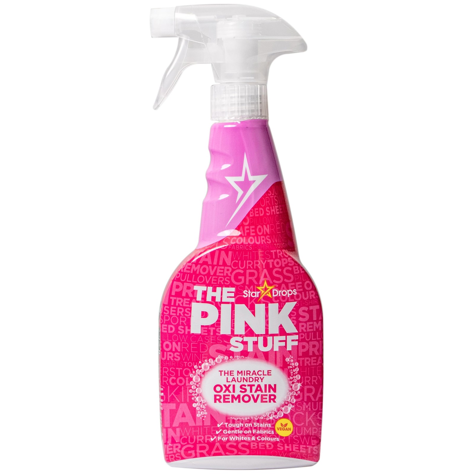 The Pink Stuff Miracle Laundry Oxi Stain Remover Spray For Tough Stains 1 Count