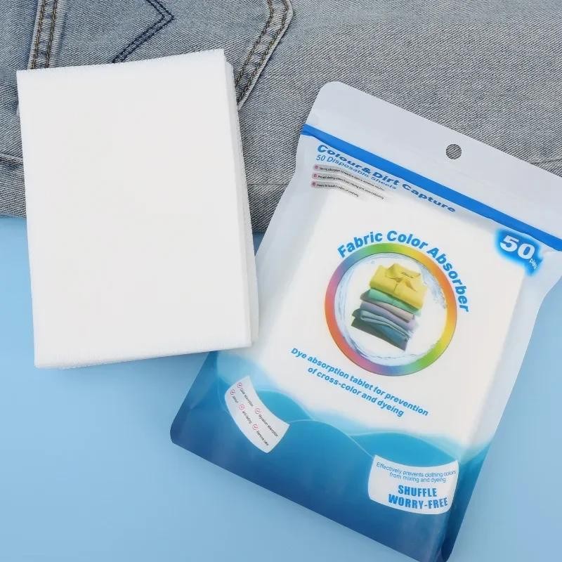 Laundry Color Catcher Sheets Anti Stain Washing Machine Dye Absorbing Cloth