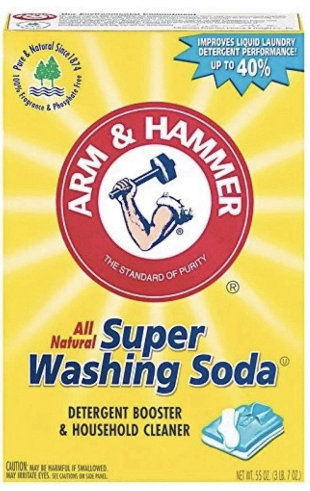 Laundry Soap Kit – Fels Naptha 4 bars, Natural Laundry Booster, & Arm & Hamme…