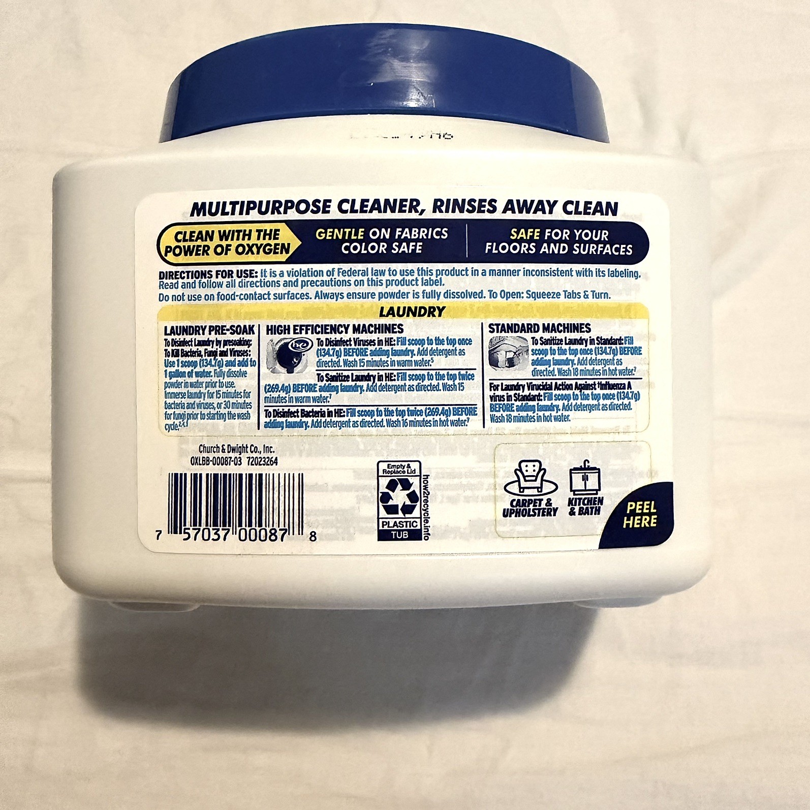 Discontinued | New OxiClean Sparkling Fresh Laundry & Home Sanitizer 2.5lb