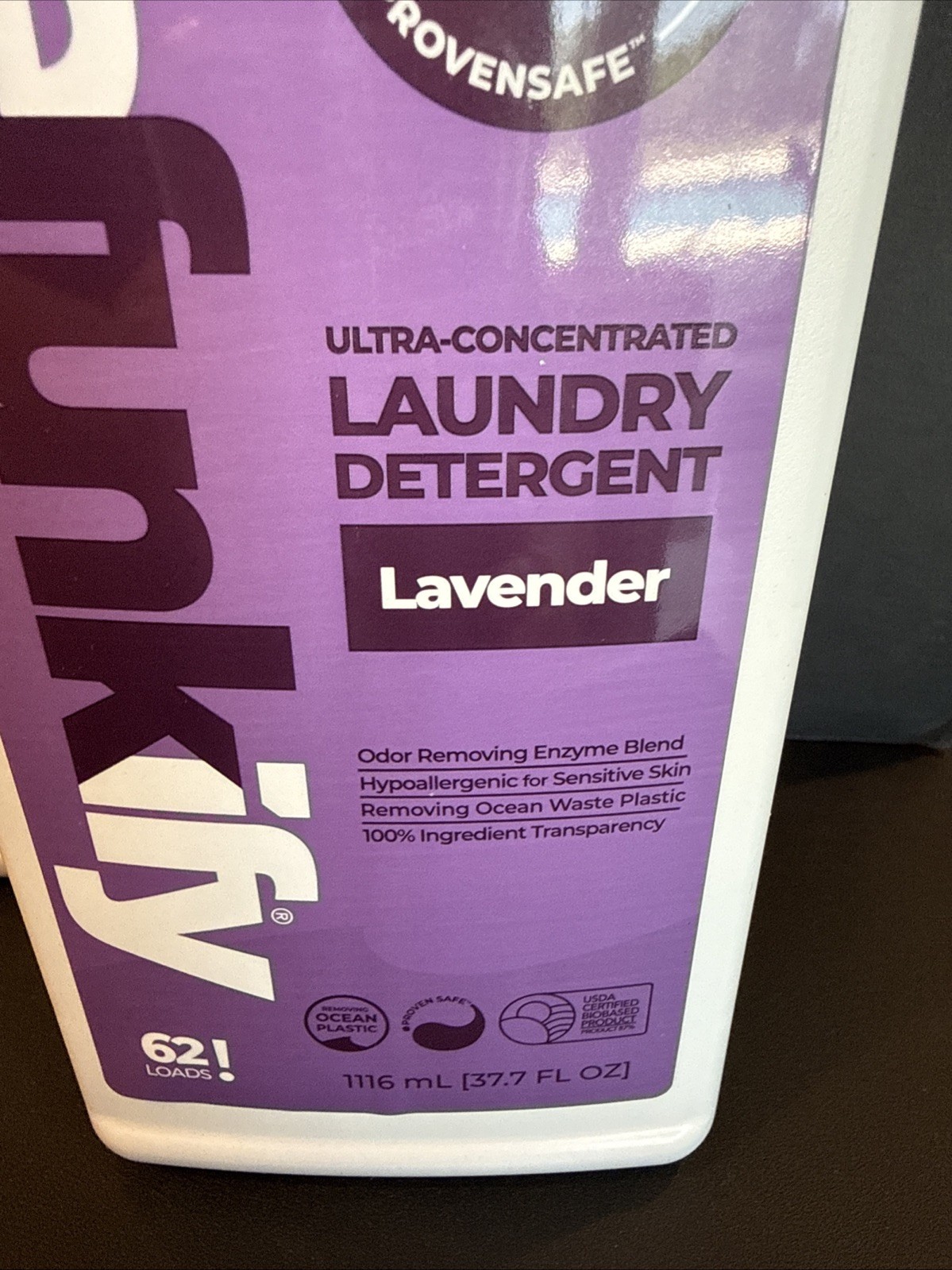 Defunkify Laundry Detergent Lavender 2 Pack 37.7 oz 62 Loads NEW Sealed