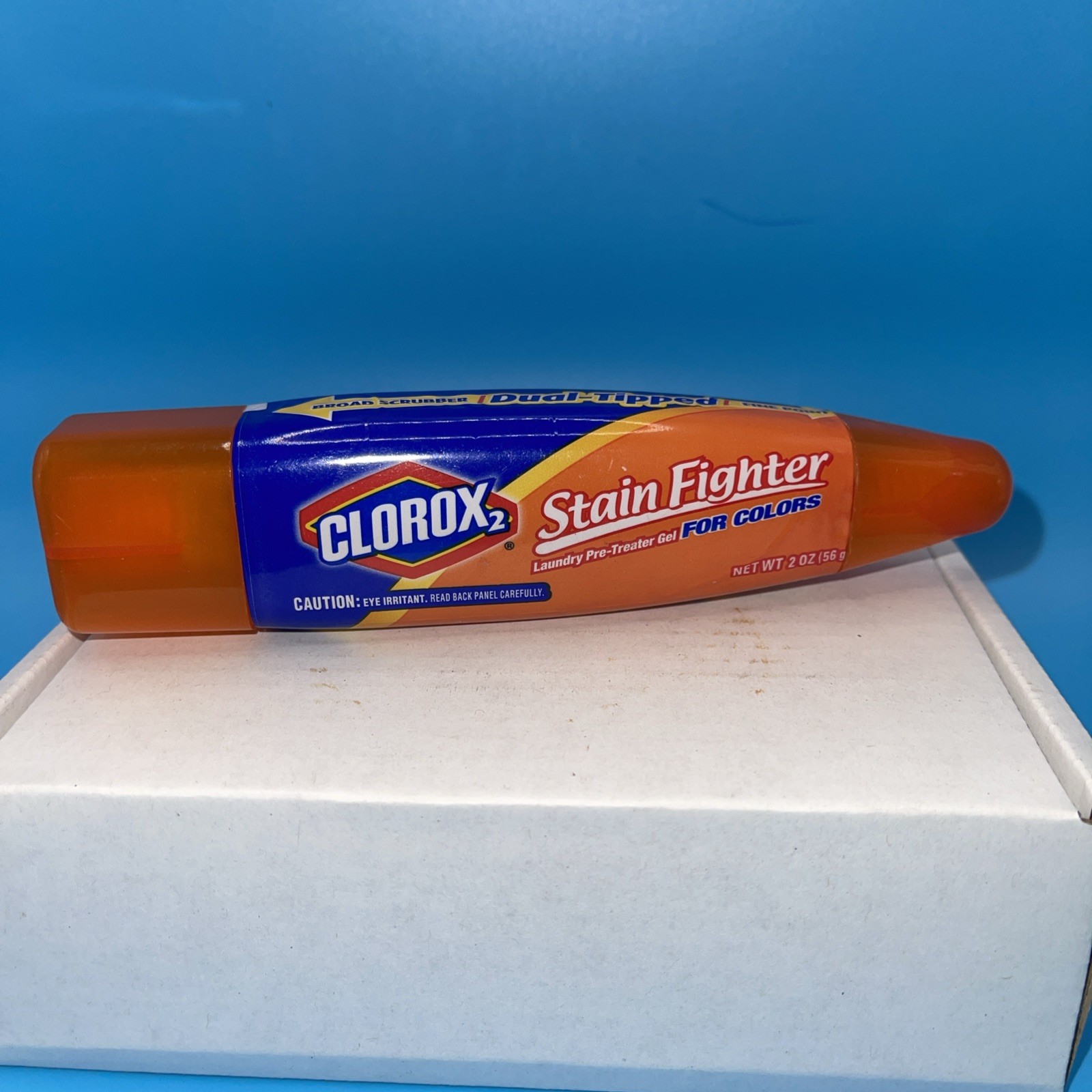 Clorox 2 Stain Fighter Laundry Pre-Treater Gel Dual-Tipped 2 Oz Stain Remover