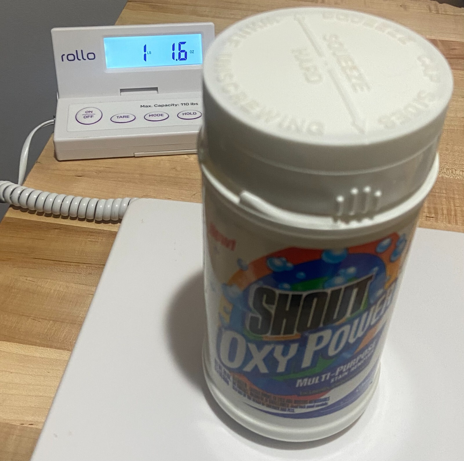 Shout Oxy Power Multi Purpose Stain Remover Powder Laundry Household – 71% Full