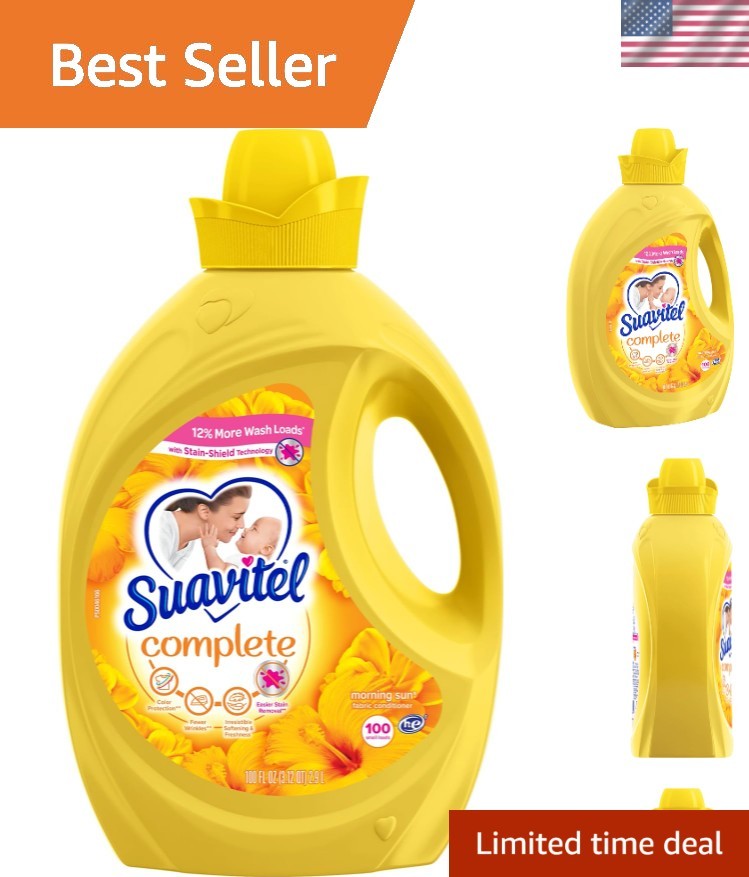 Complete Liquid Fabric Conditioner 100 fl oz – Morning Sun Stain & Odor Shield