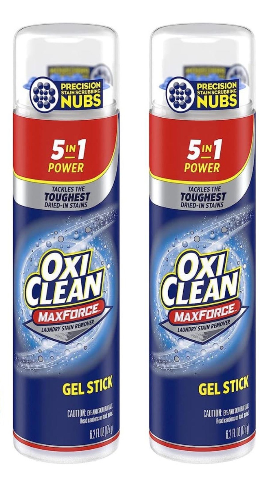 2 OxiClean Max Force Gel Stick 6.2oz Sticks