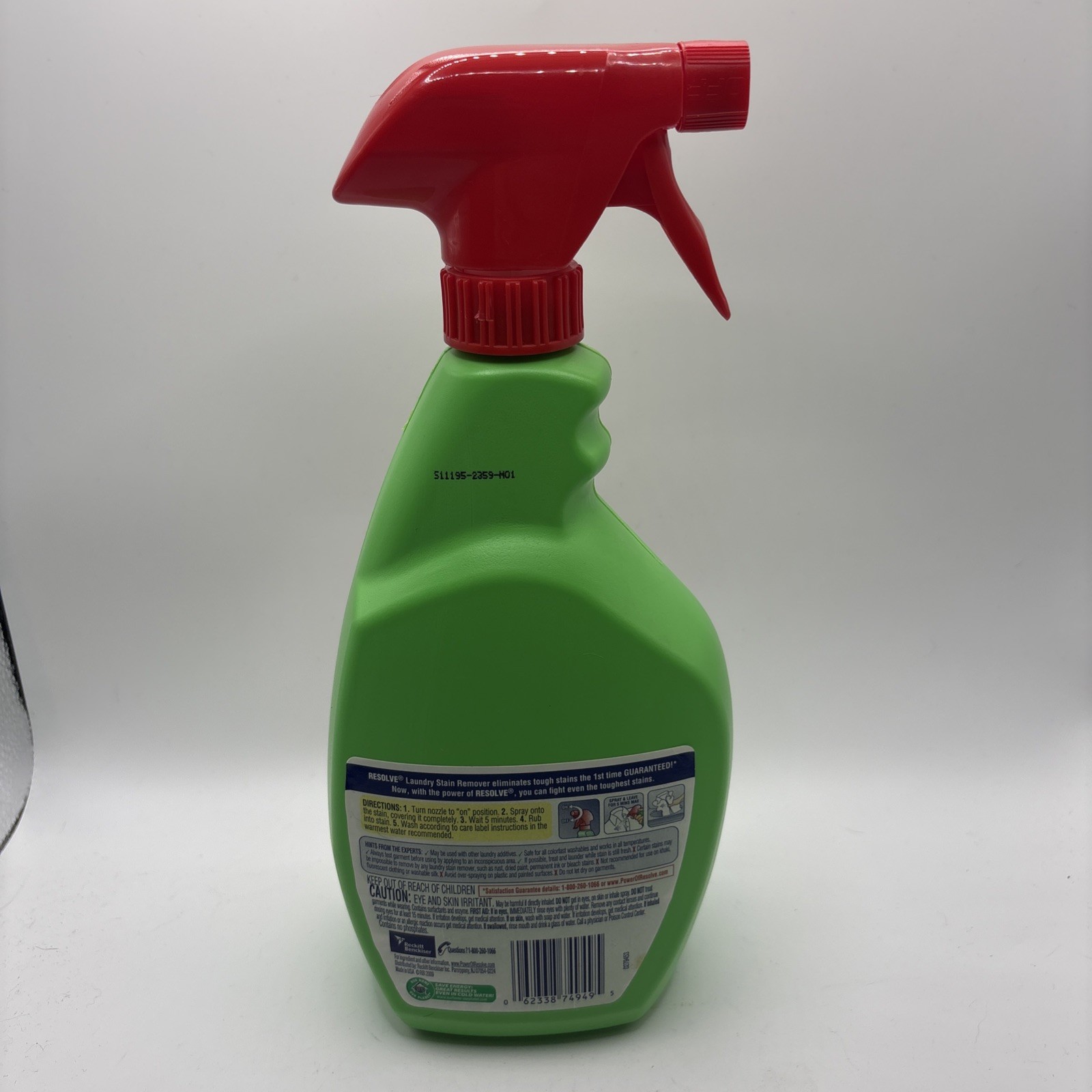 Resolve Pre-Treat Laundry Stain Remover Spray n’ Wash 30oz 60% Full Discontinued