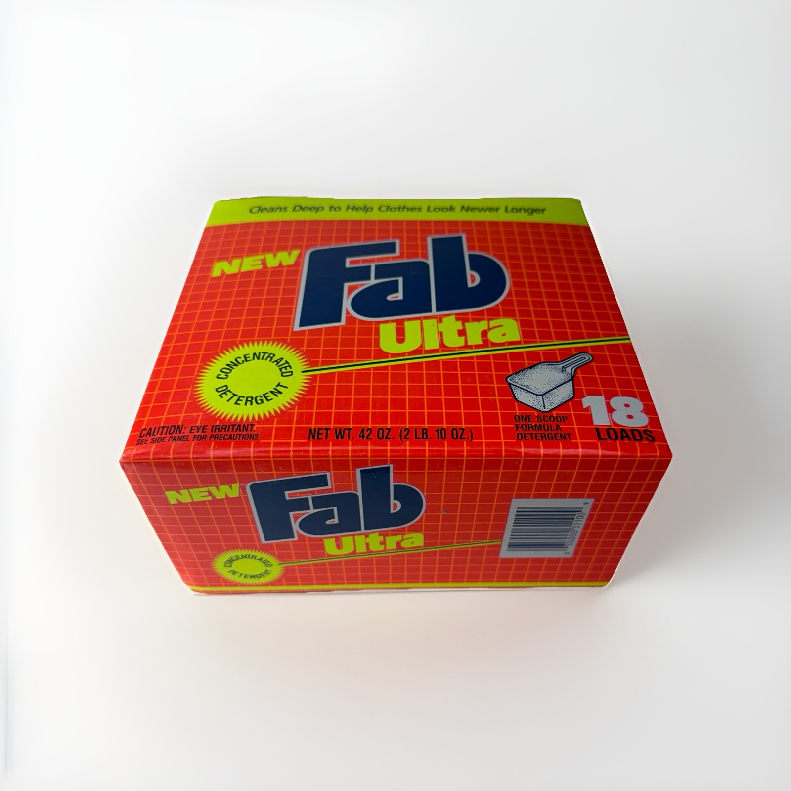 Vintage Fab Ultra 42 Oz 18 Loads- 1990’s NOS