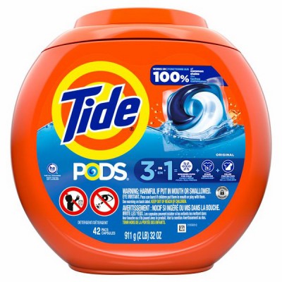 4 Pack – 42CT ORIG 3-1 Tide Pod – 009955