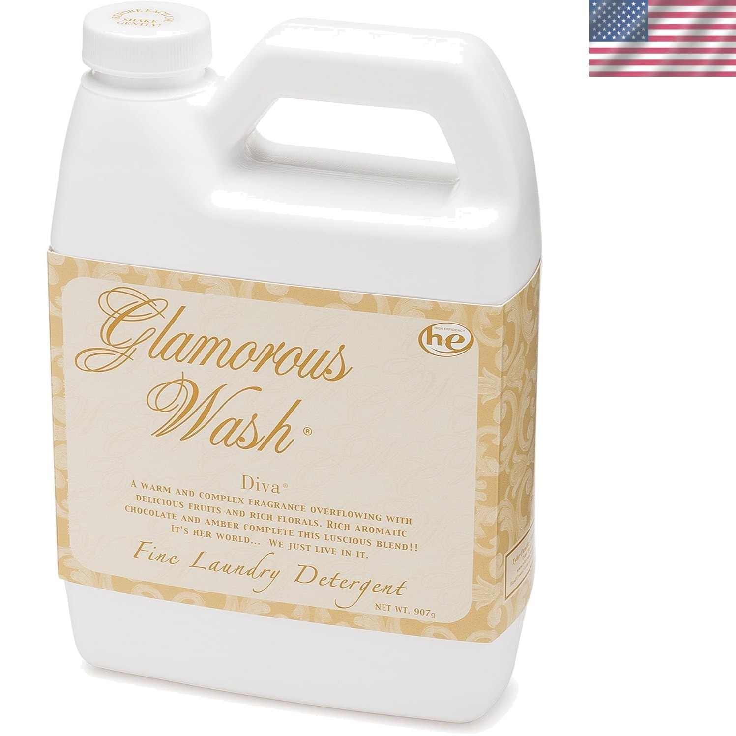 High Efficiency TYLER Glamorous Wash – 32 Oz Floral Liquid for Delicate Fabrics