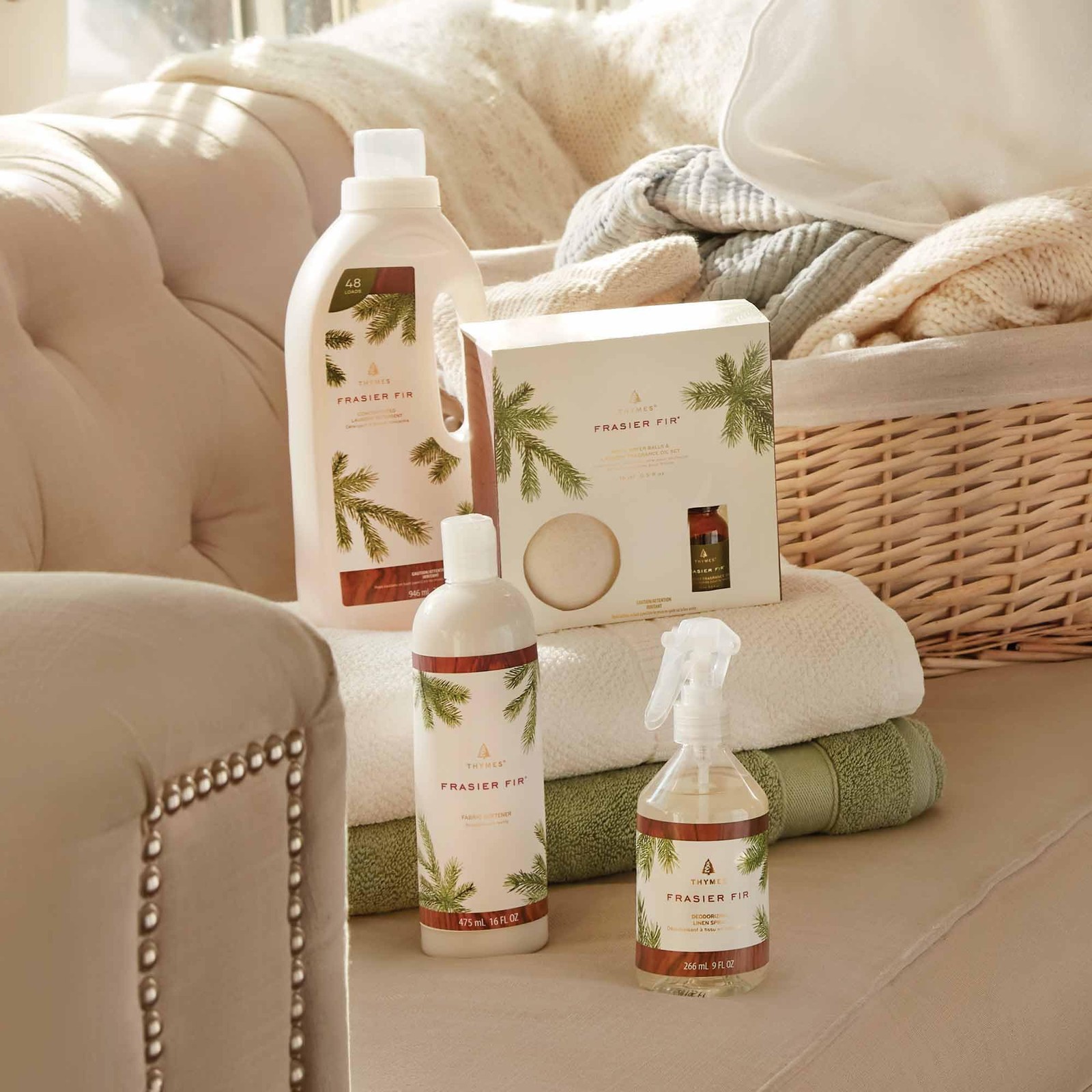 Laundry Detergent Frasier Fir Pine Scented Clothing Wash Liquid 32 Fl Oz