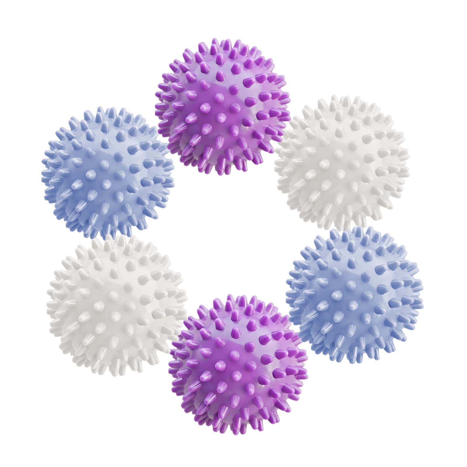 6Pcs Small Dryer Balls, 2.36 Inch Reusable Laundry Balls for Washer & Dryer, …