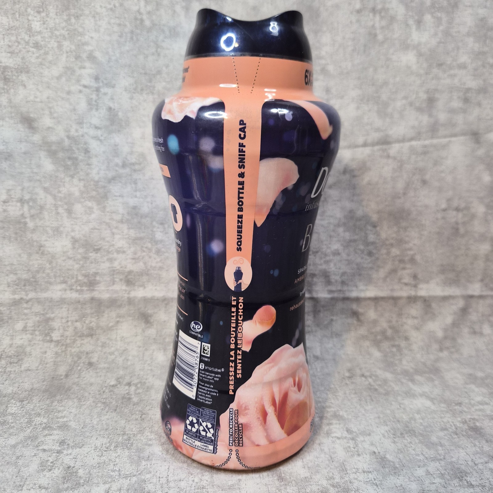 Downy Infusions Bliss SPARKLING AMBER ROSE In Wash Scent Booster Beads 24 oz