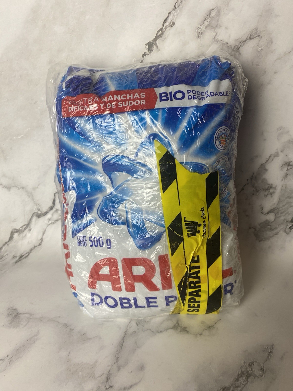 Ariel 2X Power Laundry Detergent Powder Original (500g) (Pack Of 3) (B7)