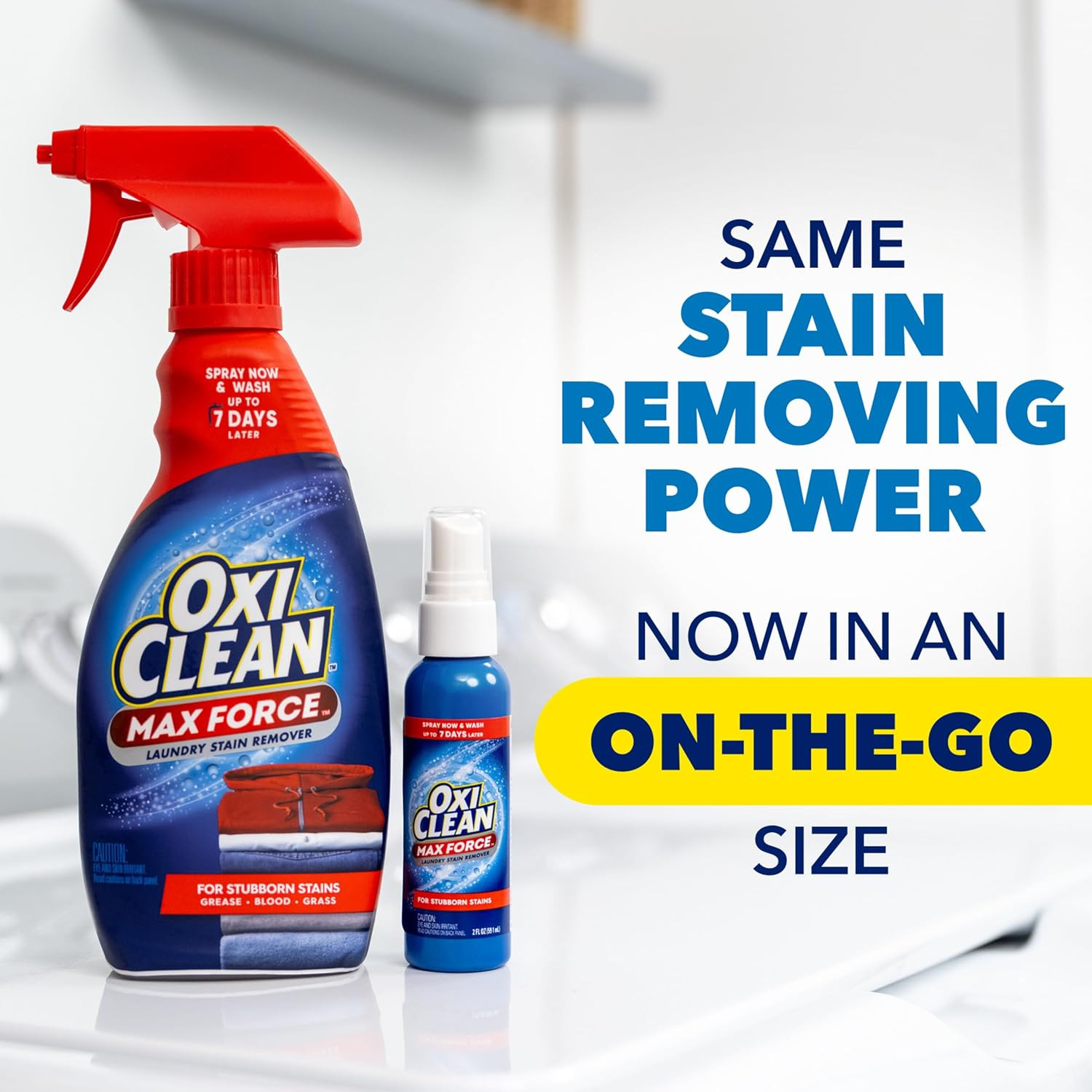 Oxiclean Max Force Laundry Stain Remover Spray, 2 Fl Oz, 2PK