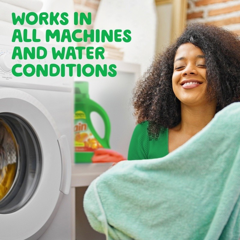 Island Fresh Laundry Detergent 154 fl oz Odor Fighting HE Compatible 107 Loads