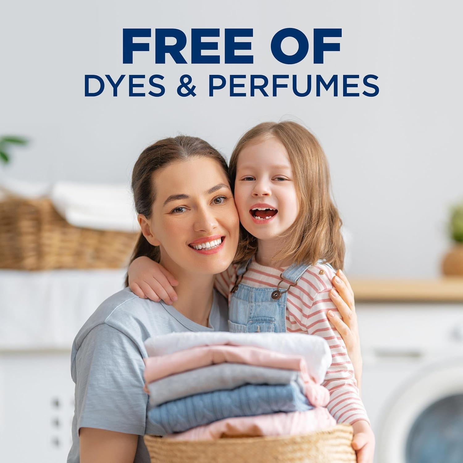 Sensitive Skin Free & Clear Liquid Laundry Detergent | 105 Loads, Dye-Free