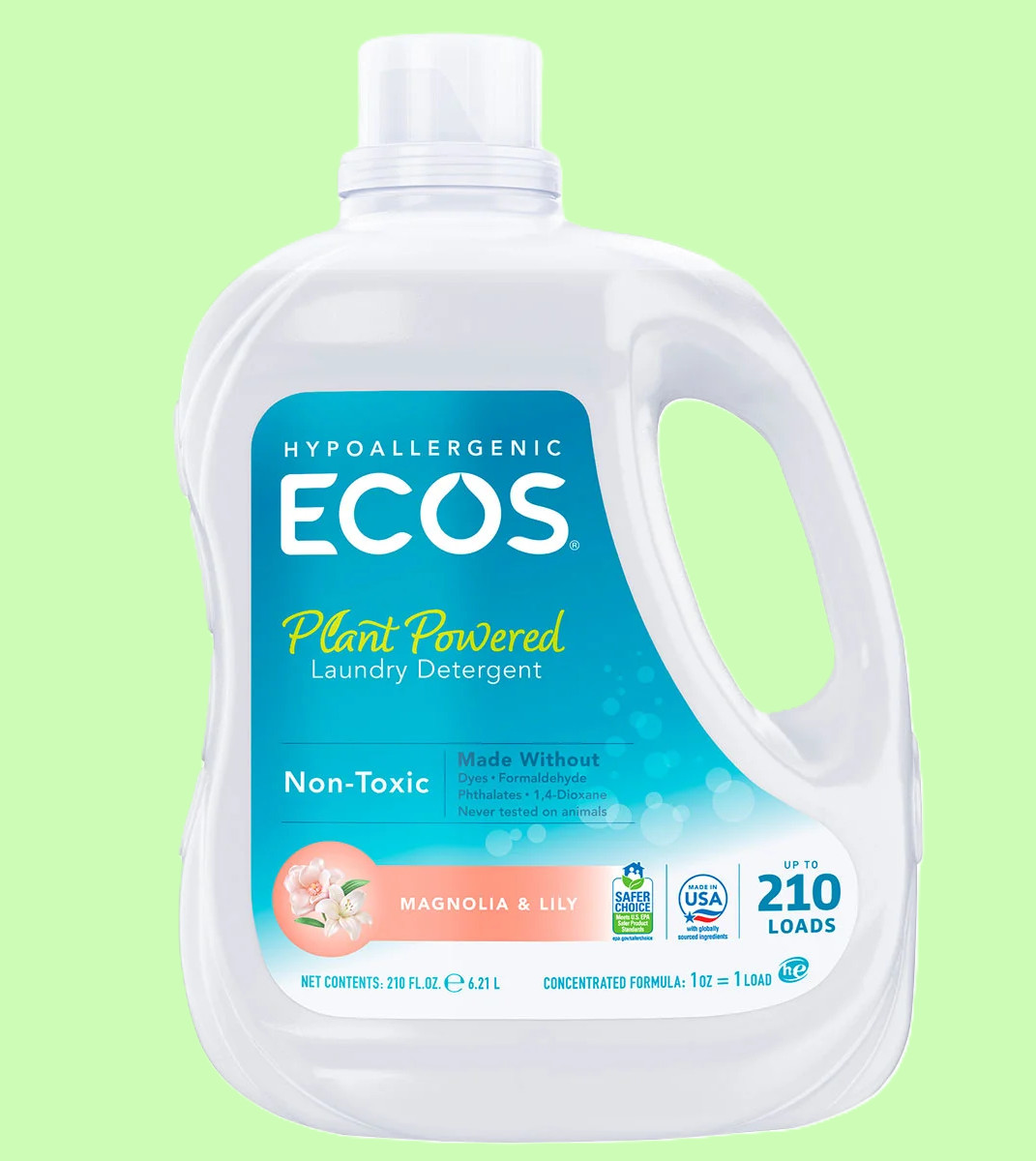 ECOS Liquid Laundry Detergent – Magnolia & Lily (210 Loads) 210 fl oz