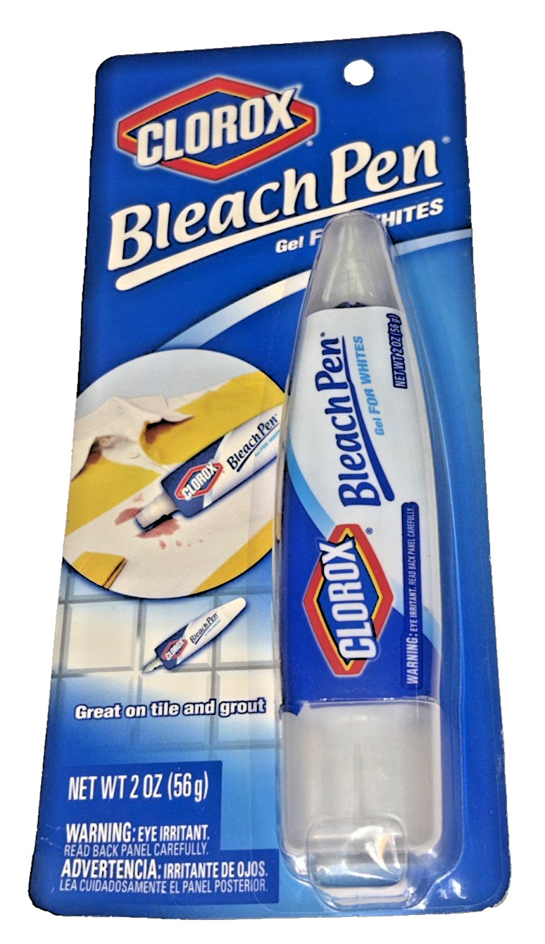 Clorox Bleach Pen Gel Two Tips 2 oz Discontinued 2010 NEW