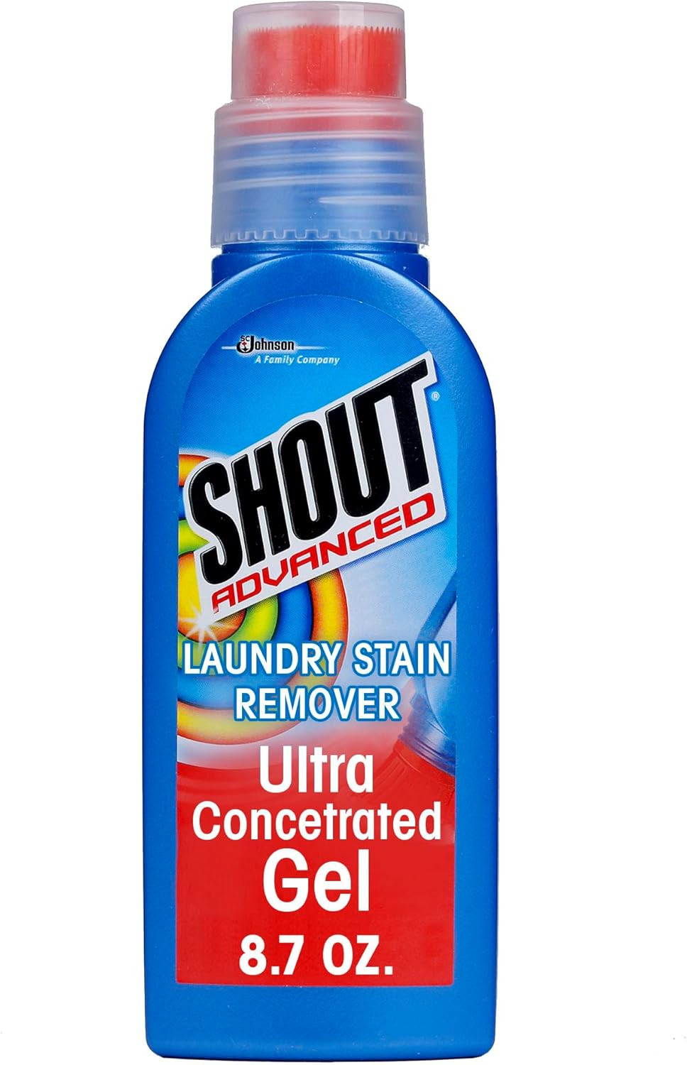 Advanced Stain Remover Gel for Clothes Laundry, Ultra Concentrated Gel with Buil