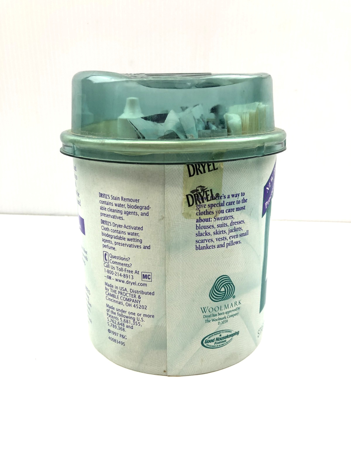 Dryel At Home Dry Cleaner Starter Kit Discontinued Rare READ PARTIAL KIT