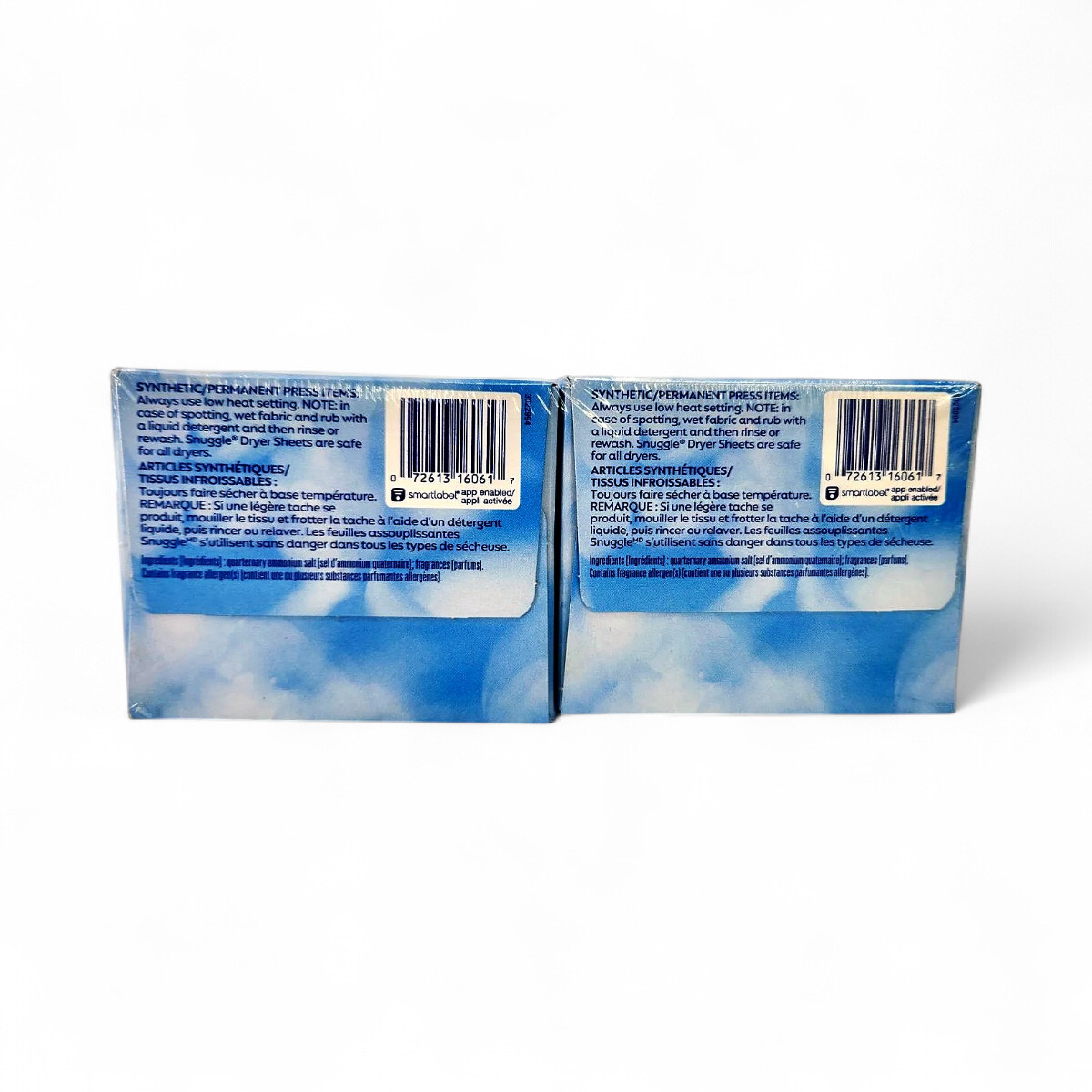 Snuggle Fabric Softener Dryer Sheets, Blue Sparkle – 320 Count