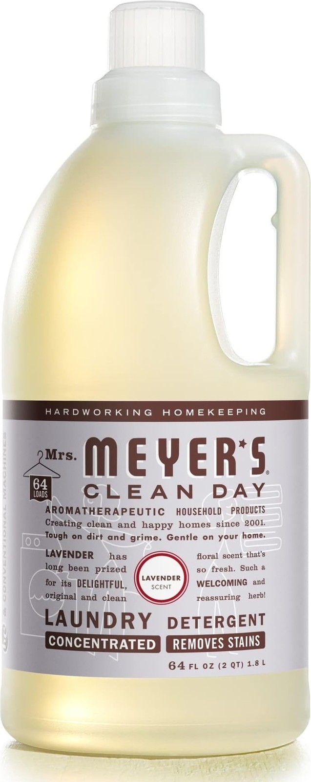 Laundry Detergent Lavender Scent 64 fl oz