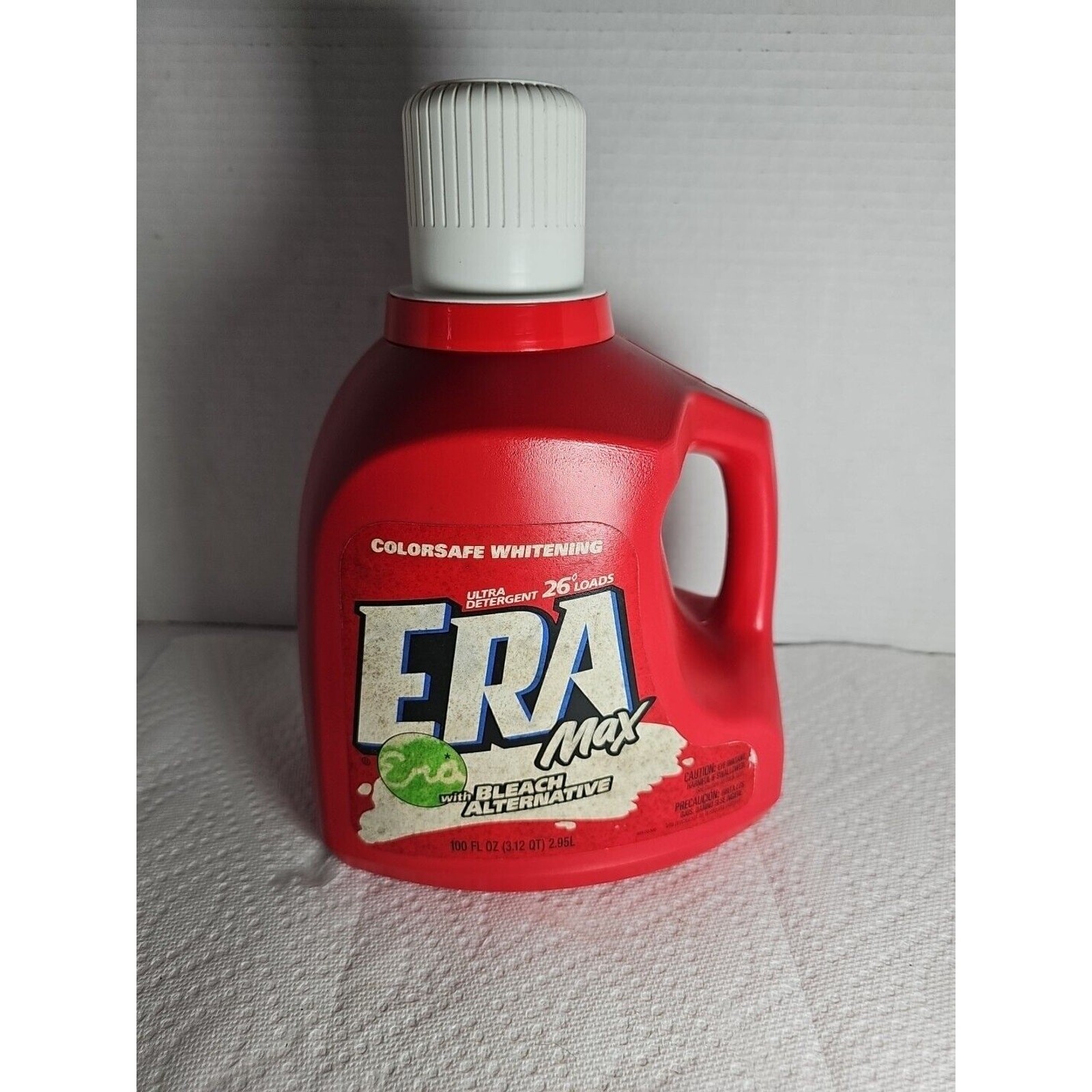 NOS Ultra Era Max W Bleach Alternative Laundry Detergent Soap 100oz 2003
